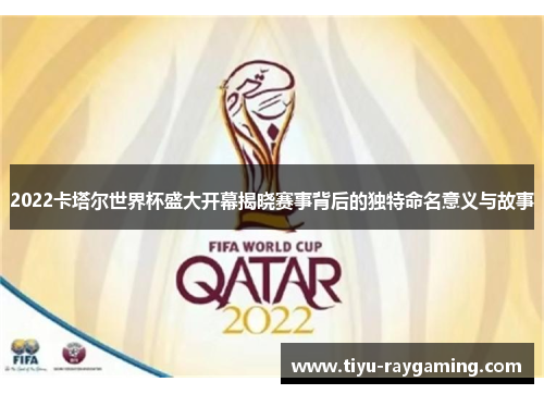 2022卡塔尔世界杯盛大开幕揭晓赛事背后的独特命名意义与故事